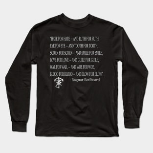 Might is Right - Blood for Blood Long Sleeve T-Shirt